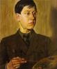 Бенуа Н.А. Портрет Р.М. Добужинского. 1921. ГРМ